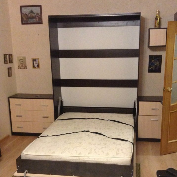 Мебель полуторка. Кровать трансформер полуторка. Шкаф-кровать трансформер полуторка. Шкаф с полуторной кроватью. Встроенная кровать.